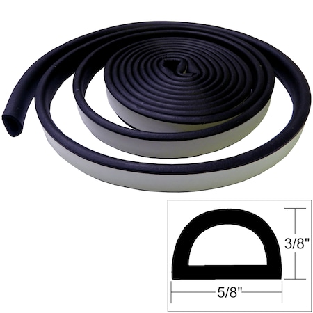Taco Marine Weather Seal - 10'L x "H x "W - Black V30-0109B10-1